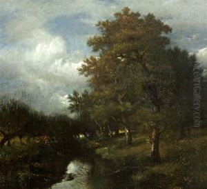 La Saulaie, Etang De Viveray, Pres De L'isle-adam La Saulaie, Etang De Viveray, Pres De L'isle-adam