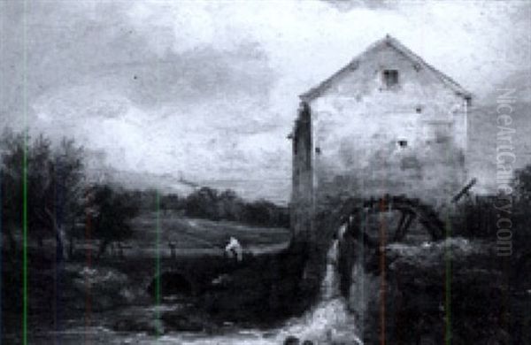 Landschaft Mit Wassermuhle - view 1