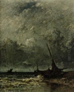 Bateau Par Gros Temps
