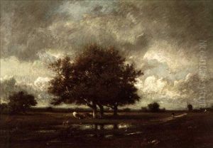 Afternoon Pastoral by Jules Dupre