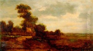 Herbstliche Landschaft by Jules Dupre