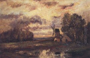 Le Moulin by Jules Dupre