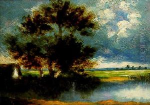 Paysage A La Mare Paysage A La Mare