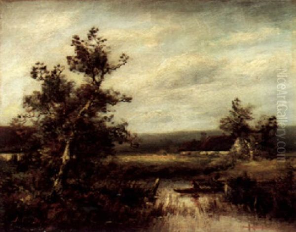 A Man In A Punt - view 1