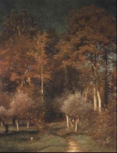 Pathway In A Forest by Jules Dupre