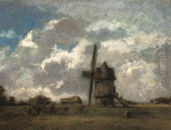A Landscape With A Windmill - view 1