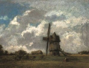 A Landscape With A Windmill A Landscape With A Windmill