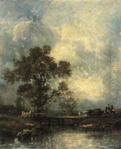 Paysage A La Mare Paysage A La Mare