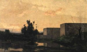Les Ecluses D'optevoz by Jules Dupre