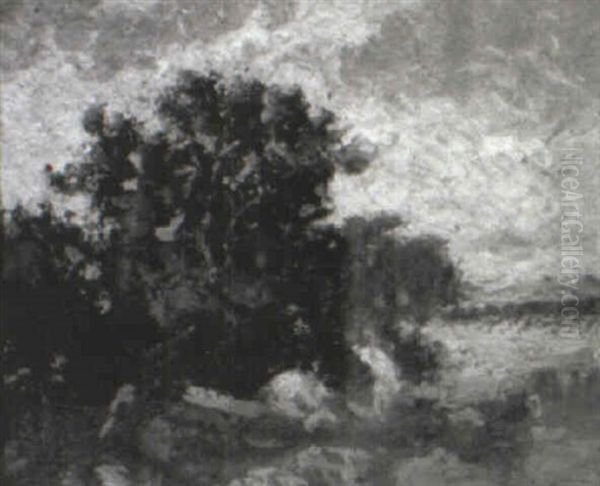 Landscape With Boatman - view 1