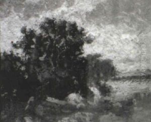 Landscape With Boatman by Jules Dupre