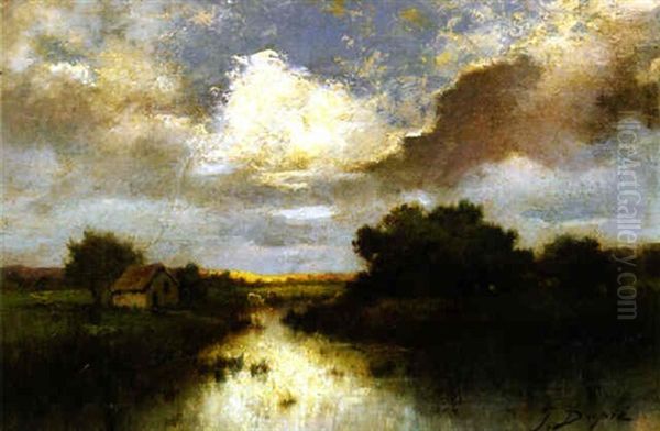 Flusslandschaft - view 1