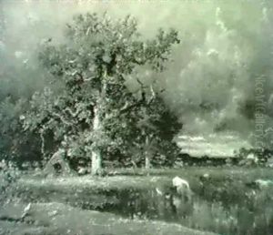 Vaches A D'abreuvoir by Jules Dupre