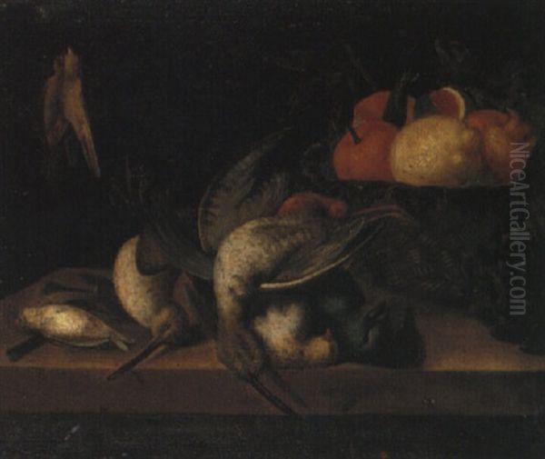 Nature Morte Aux Fruits Et Gibier - view 1