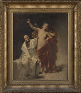 Vanite: La Mort Vantant La Beaute by Pierre Dupuis