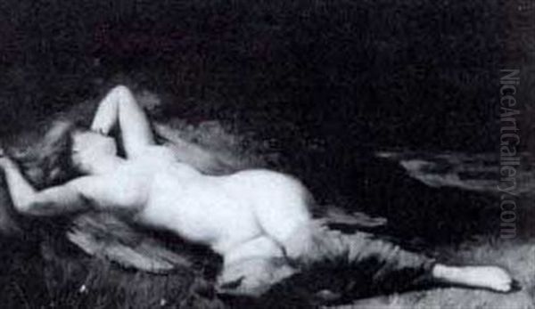 Reclining Nude In A Landscape - view 1
