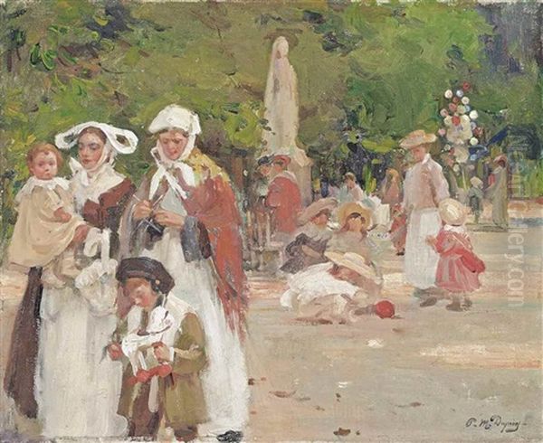 An Afternoon In The Luxembourg Gardens - view 1