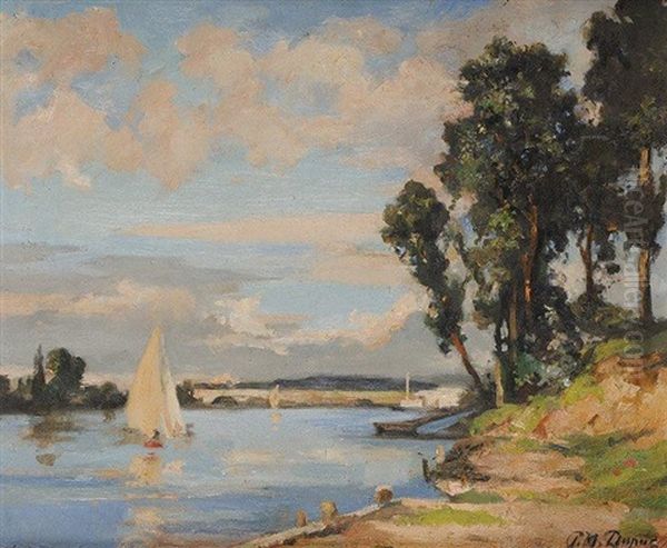 La Seine A Maison-lafitte - view 1