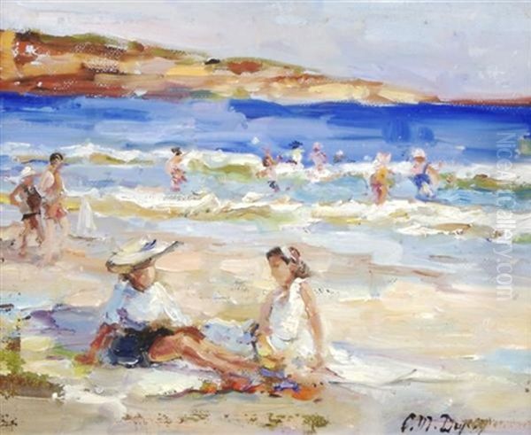 Girls At Beach - view 1