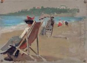 Femmes Sur Une Plage