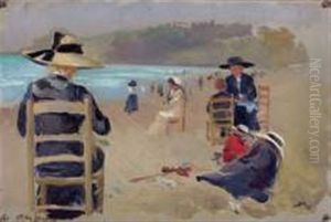 Femmes Sur Une Plage