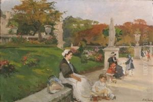 Apres-midi Au Jardin Du Luxembourg