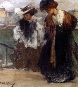Elegantes Montant L'escalier by Paul Michel Dupuy