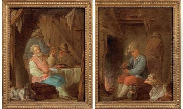Scene D'auberge (+ Le Fumeur; 2 Works) - view 1