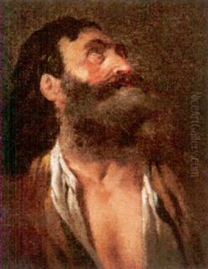 Study Of A Bearded Man Study Of A Bearded Man