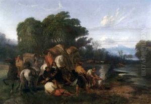 Parada En Camino A Mendoza by Andre Durand