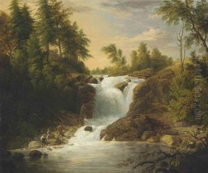 Boonton Falls, New Jersey by Asher Brown Durand