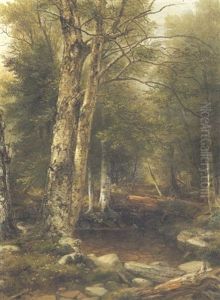 Wooded Landscape by Asher Brown Durand