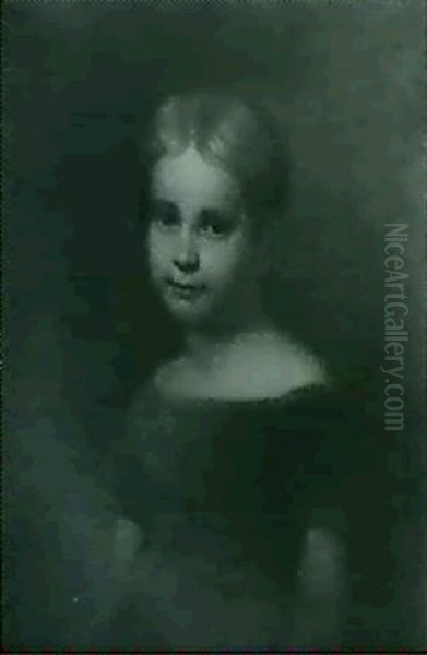 Portrait Of Misses Leupp In Childhood - view 1