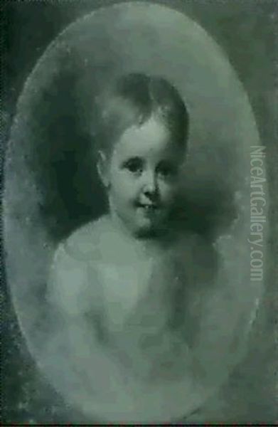 Portrait Of Misses Leupp In Childhood - view 1