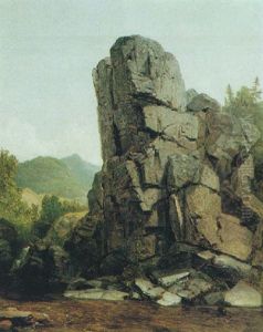 Boulders At Elizabeth, Adirondacks by Asher Brown Durand