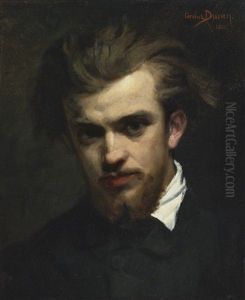 Portrait Of Henri Fantin-latour by Charles Auguste Durand