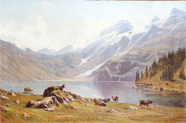 Lac De Montagne (after J. Geisser) - view 1