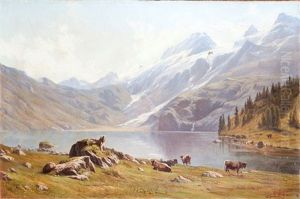 Lac De Montagne (after J. Geisser) by Simon Durand