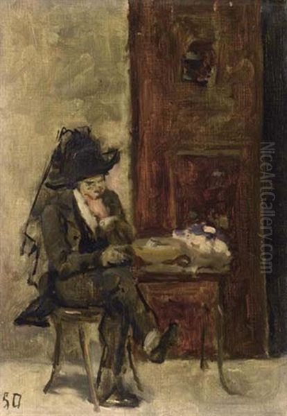 Jeune Homme Assis - view 1