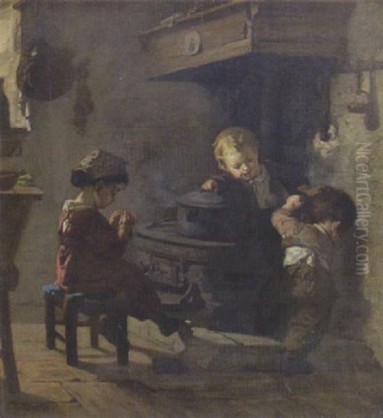 Jeux D'enfants Dans Une Cuisine - view 1