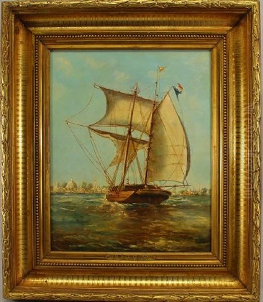 A Sailing Vessel - view 1