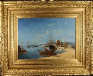 Vue De Port Orientaliste