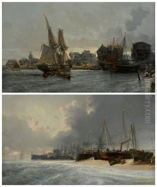 Port De Honfleur Port De Dunkerque (2 Works) - view 1
