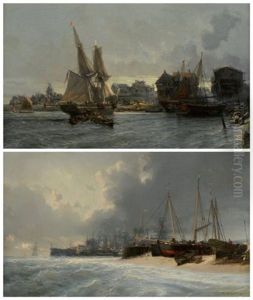 Port De Honfleur Port De Dunkerque (2 Works)