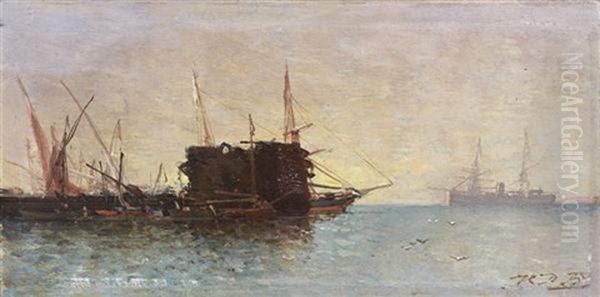 Vue D'un Port - view 1