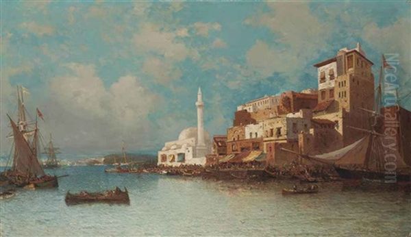 A Harbor In The Orient - view 1