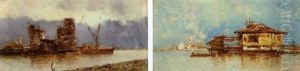 Voilier A Quai (+ Le Ponton; Pair)