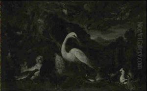 Guepier D'europe, Martin-pecheur, Courlis Cendre, Grives    Draines Dans Le Ciel, Coq Et Poule, Faisan Dore...] by Giorgio (Count) Durante