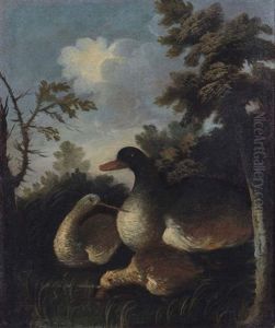 Paesaggio Con Volatili by Giorgio Duranti