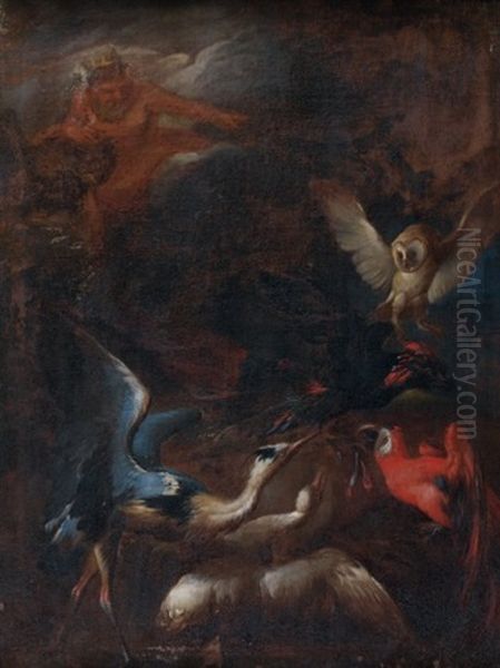 Jupiter Parlant Aux Oiseaux - view 1